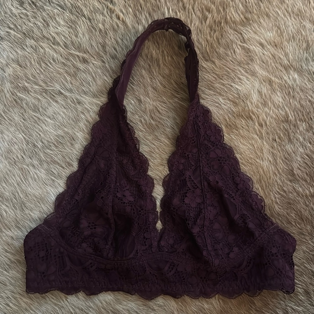 FREE PEOPLE HALTER BRALETTE